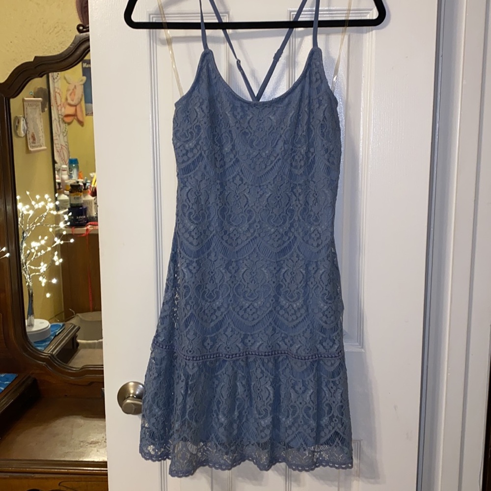 Little blue dress